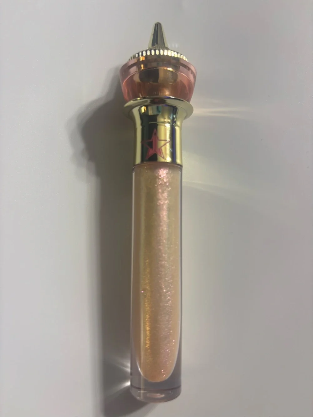 Jeffree Star The Gloss Iridescent Gold Lip Gloss